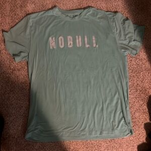 Mens Nobull tee - turquoise color